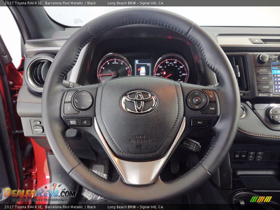 2017 Toyota RAV4 SE Steering Wheel Photo #15