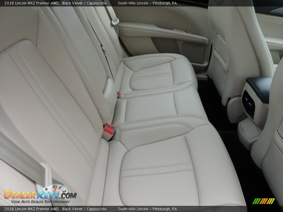 Rear Seat of 2018 Lincoln MKZ Premier AWD Photo #15
