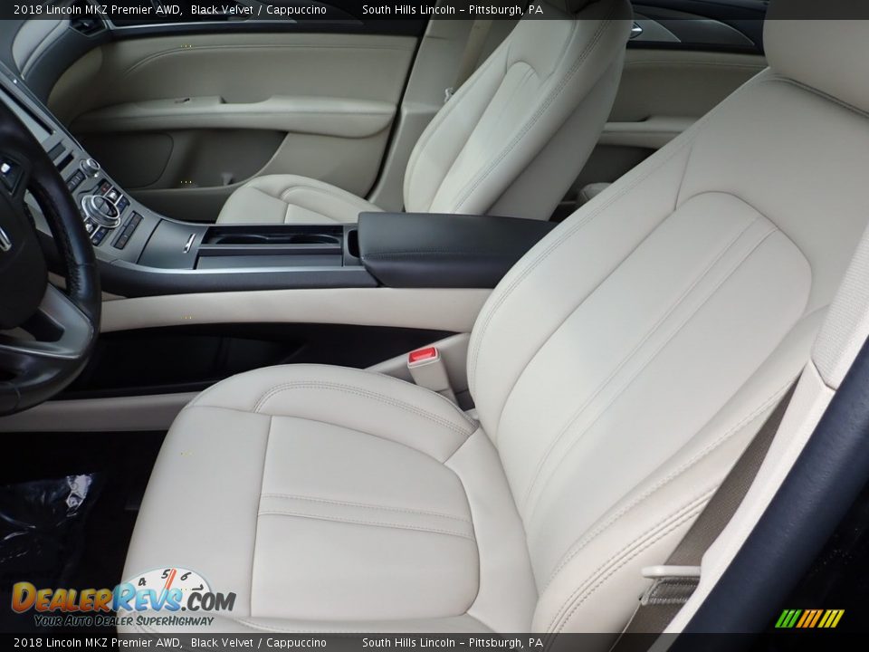 Front Seat of 2018 Lincoln MKZ Premier AWD Photo #16