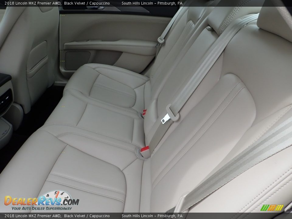 Rear Seat of 2018 Lincoln MKZ Premier AWD Photo #17
