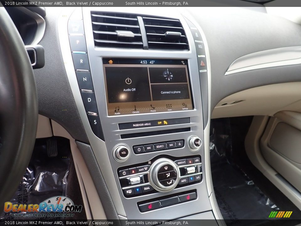 Controls of 2018 Lincoln MKZ Premier AWD Photo #22