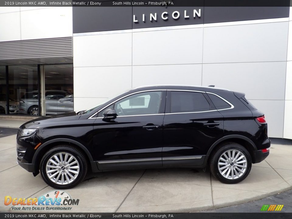 Infinite Black Metallic 2019 Lincoln MKC AWD Photo #2