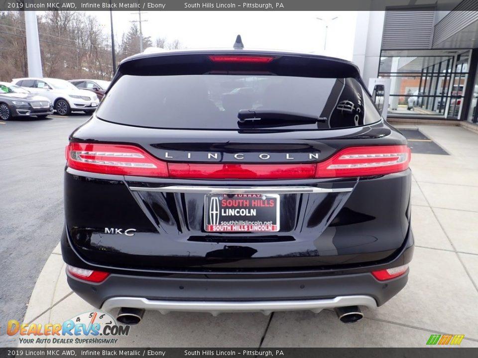 2019 Lincoln MKC AWD Infinite Black Metallic / Ebony Photo #4