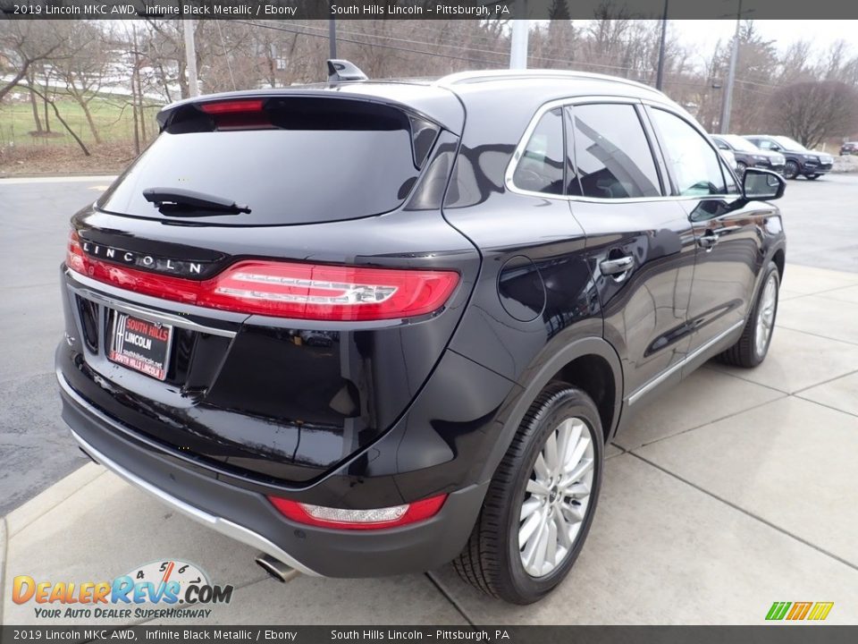 2019 Lincoln MKC AWD Infinite Black Metallic / Ebony Photo #6