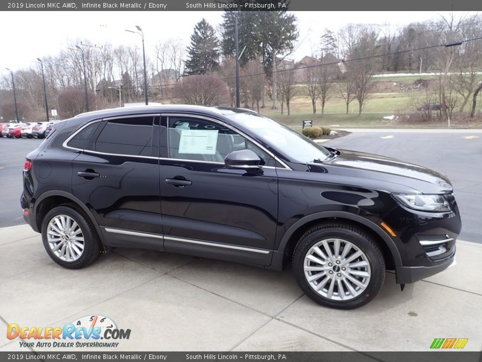 2019 Lincoln MKC AWD Infinite Black Metallic / Ebony Photo #7