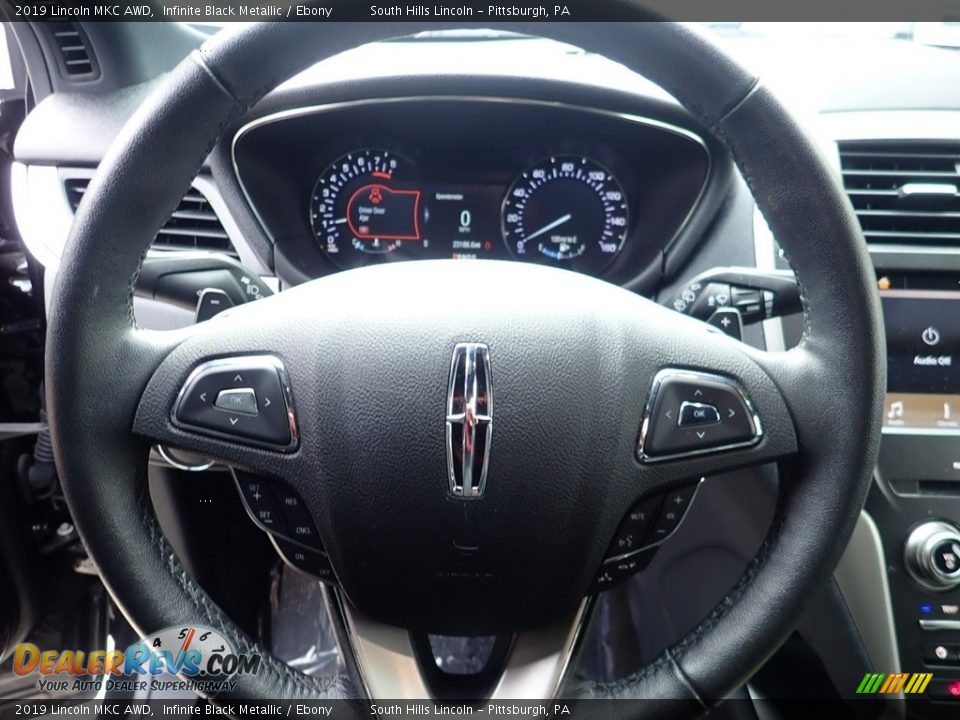 2019 Lincoln MKC AWD Steering Wheel Photo #21