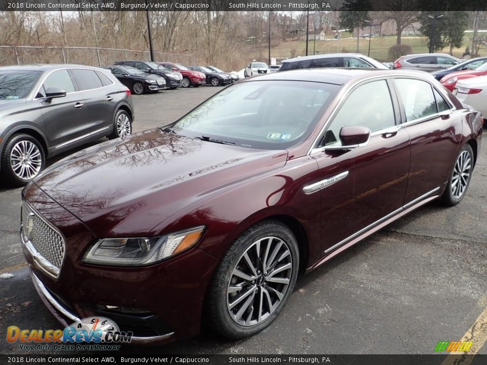 Front 3/4 View of 2018 Lincoln Continental Select AWD Photo #1