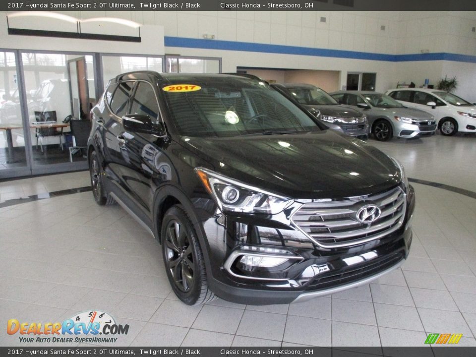 Front 3/4 View of 2017 Hyundai Santa Fe Sport 2.0T Ulitimate Photo #3