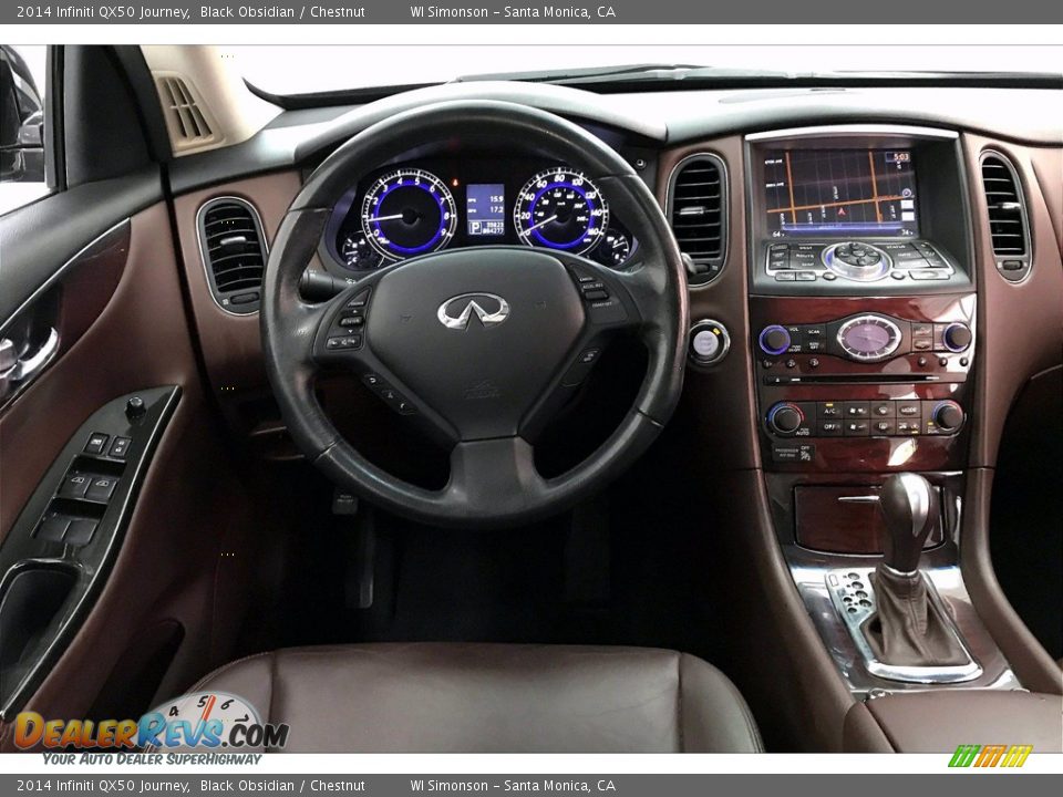 Dashboard of 2014 Infiniti QX50 Journey Photo #4