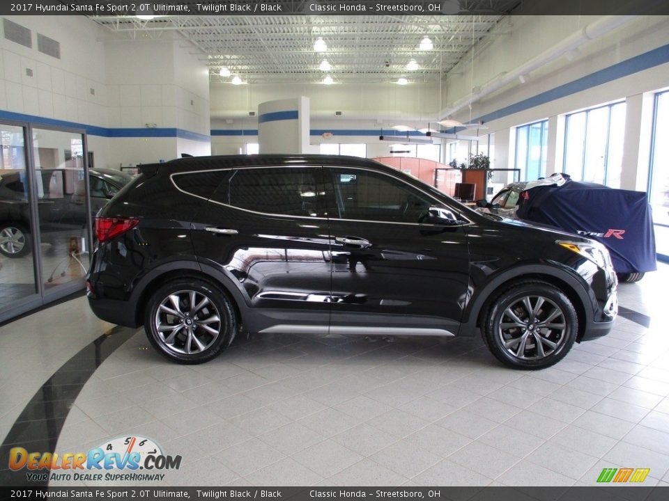 Twilight Black 2017 Hyundai Santa Fe Sport 2.0T Ulitimate Photo #4