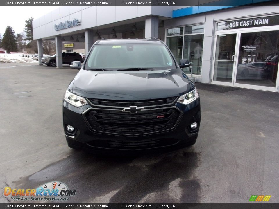 2021 Chevrolet Traverse RS AWD Graphite Metallic / Jet Black Photo #6