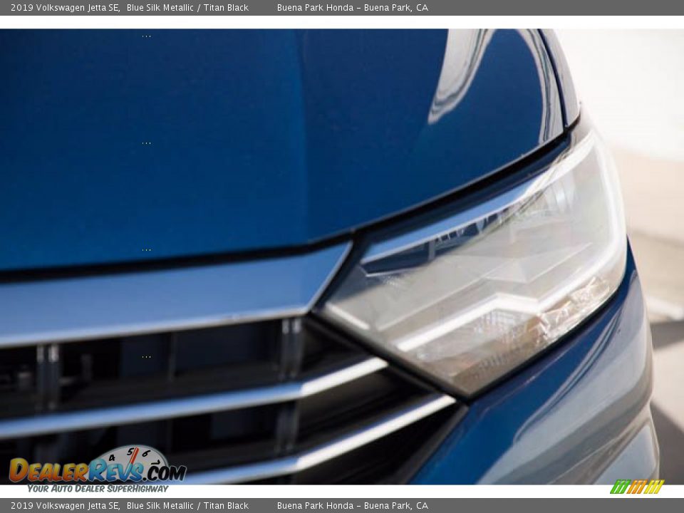 2019 Volkswagen Jetta SE Blue Silk Metallic / Titan Black Photo #9