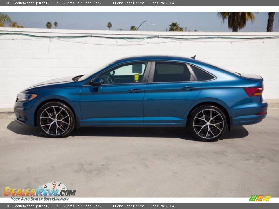 Blue Silk Metallic 2019 Volkswagen Jetta SE Photo #10