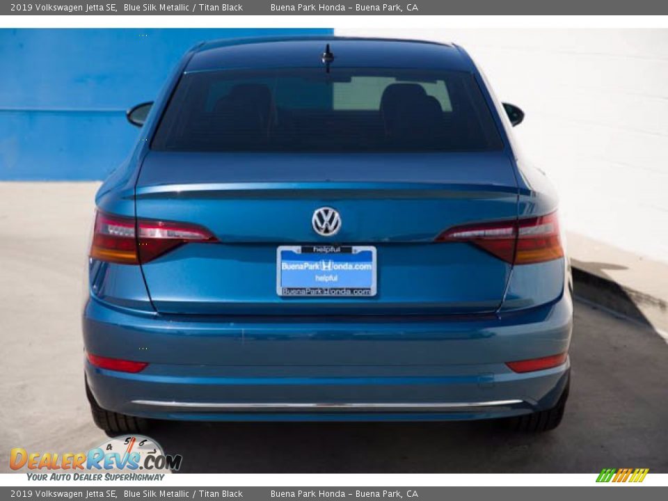 2019 Volkswagen Jetta SE Blue Silk Metallic / Titan Black Photo #11