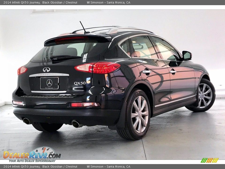 Black Obsidian 2014 Infiniti QX50 Journey Photo #13