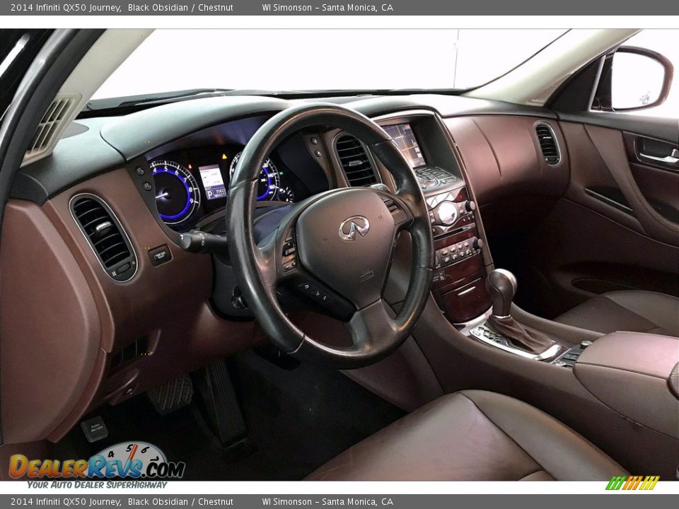 Dashboard of 2014 Infiniti QX50 Journey Photo #14