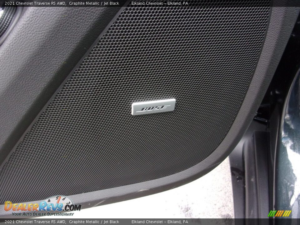 2021 Chevrolet Traverse RS AWD Graphite Metallic / Jet Black Photo #16