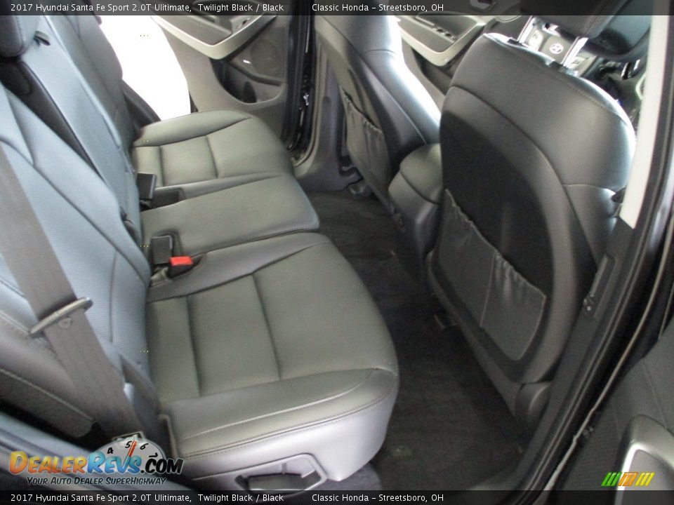 Rear Seat of 2017 Hyundai Santa Fe Sport 2.0T Ulitimate Photo #20