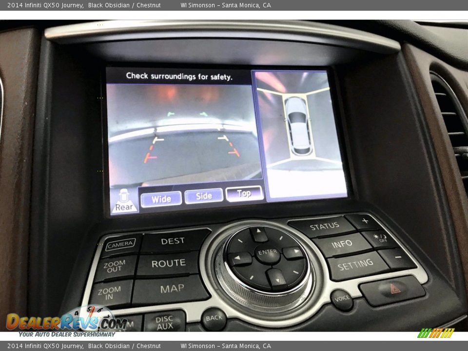 Controls of 2014 Infiniti QX50 Journey Photo #24