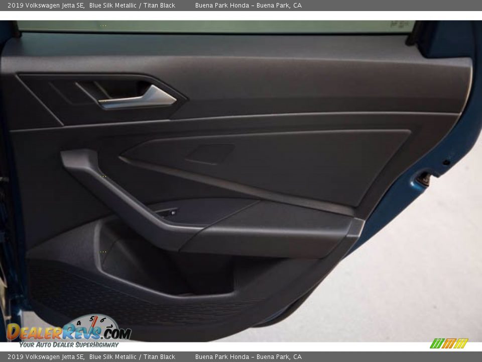 2019 Volkswagen Jetta SE Blue Silk Metallic / Titan Black Photo #32