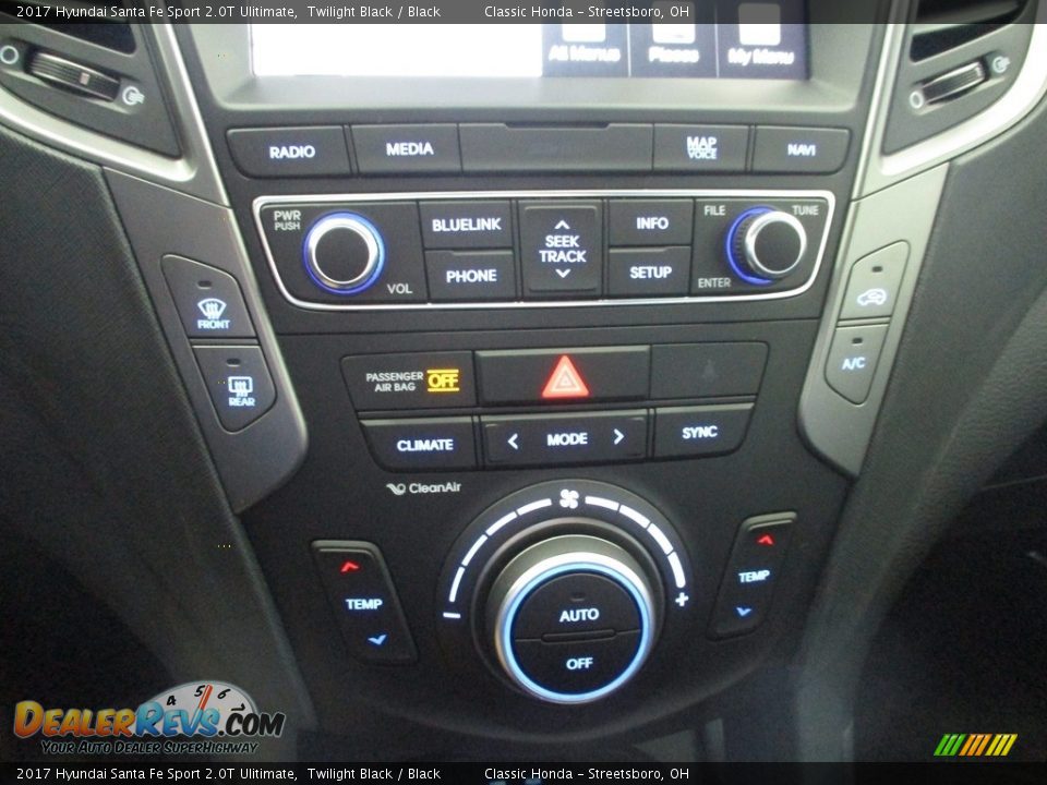 Controls of 2017 Hyundai Santa Fe Sport 2.0T Ulitimate Photo #34