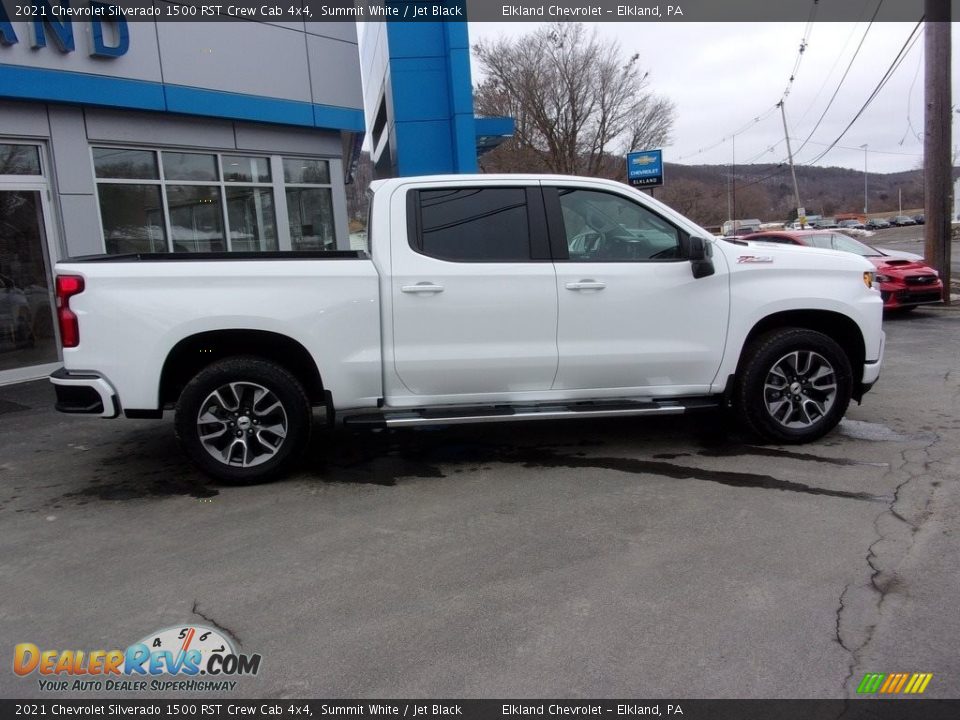 2021 Chevrolet Silverado 1500 RST Crew Cab 4x4 Summit White / Jet Black Photo #1