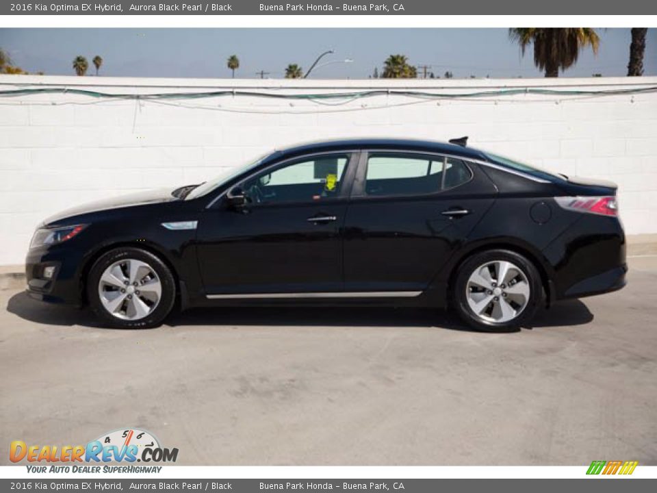 Aurora Black Pearl 2016 Kia Optima EX Hybrid Photo #8