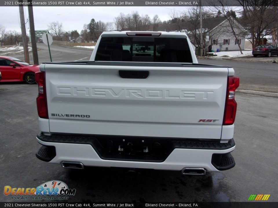 2021 Chevrolet Silverado 1500 RST Crew Cab 4x4 Summit White / Jet Black Photo #3