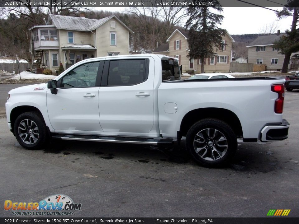 2021 Chevrolet Silverado 1500 RST Crew Cab 4x4 Summit White / Jet Black Photo #4