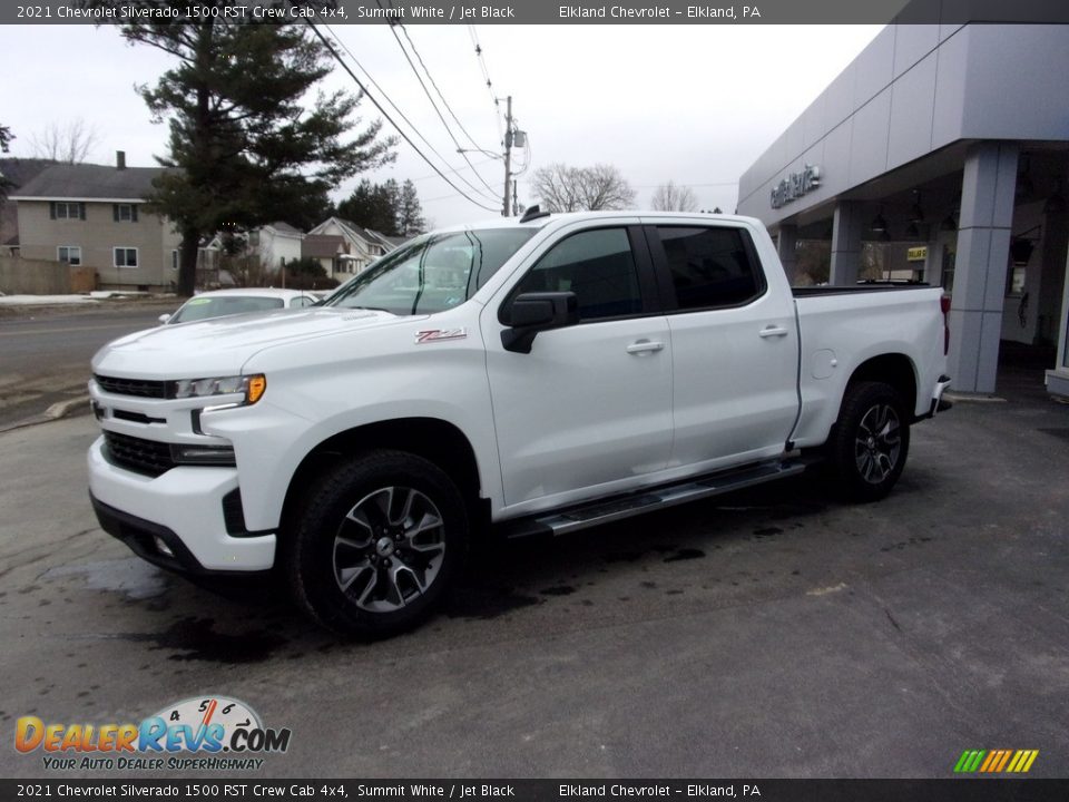 2021 Chevrolet Silverado 1500 RST Crew Cab 4x4 Summit White / Jet Black Photo #5