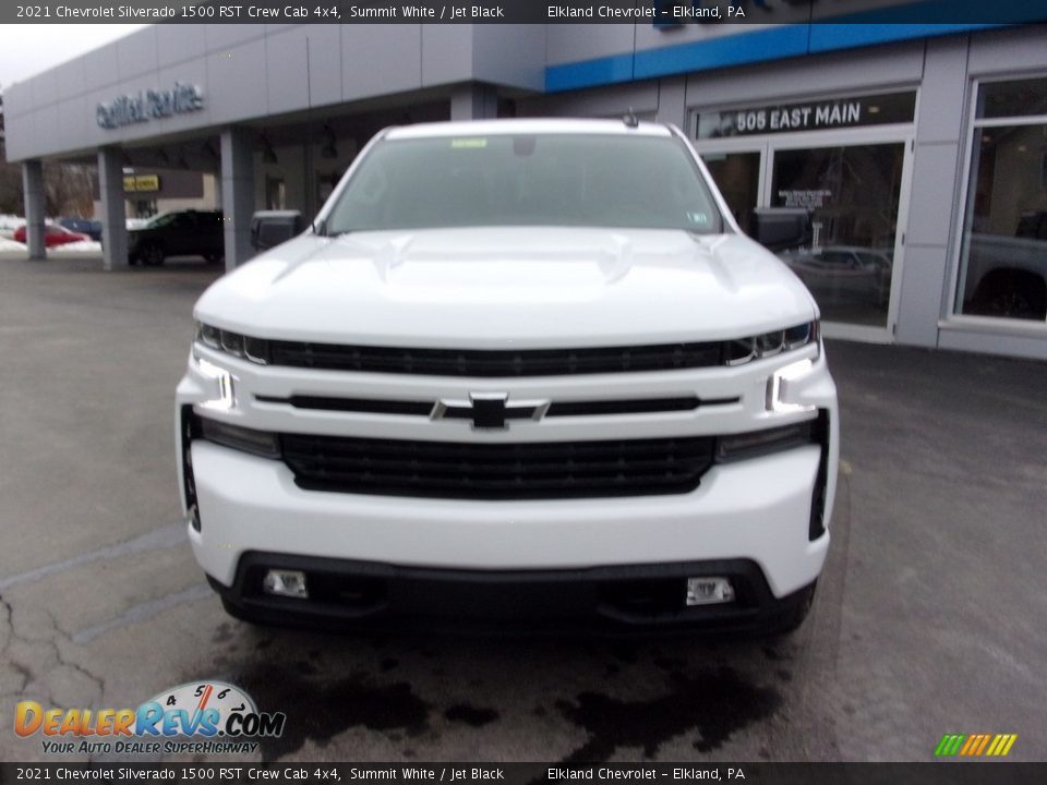 2021 Chevrolet Silverado 1500 RST Crew Cab 4x4 Summit White / Jet Black Photo #6