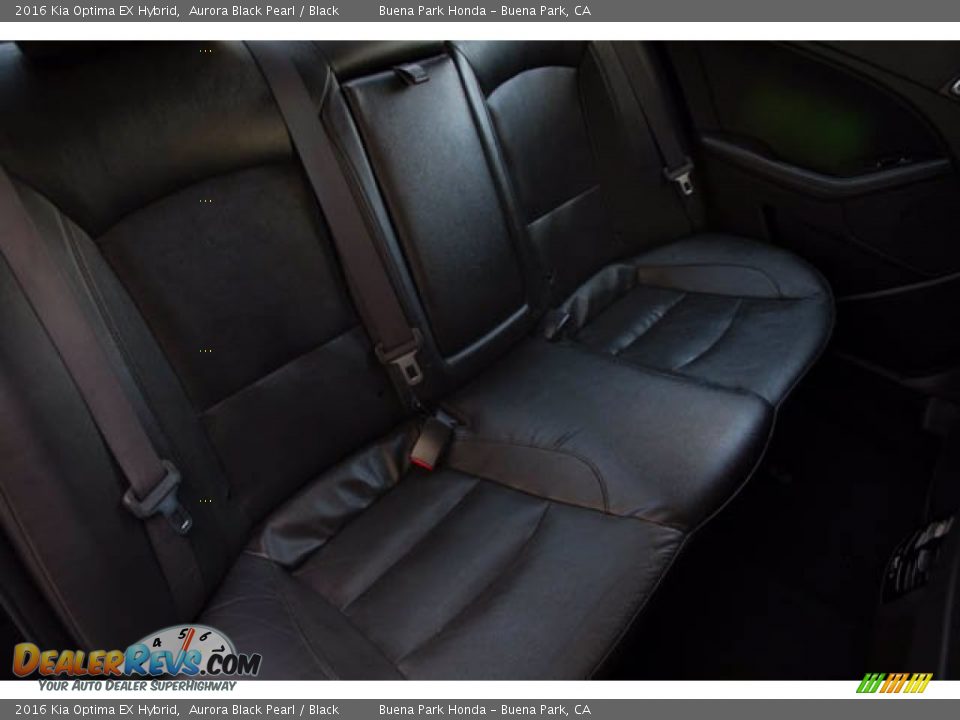 Rear Seat of 2016 Kia Optima EX Hybrid Photo #22