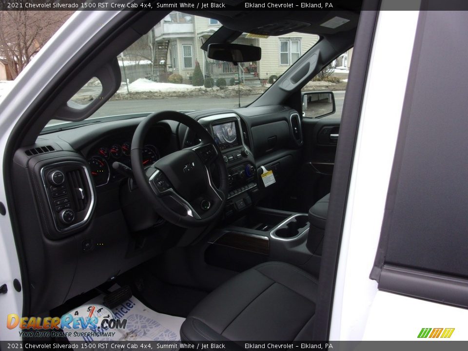 2021 Chevrolet Silverado 1500 RST Crew Cab 4x4 Summit White / Jet Black Photo #15