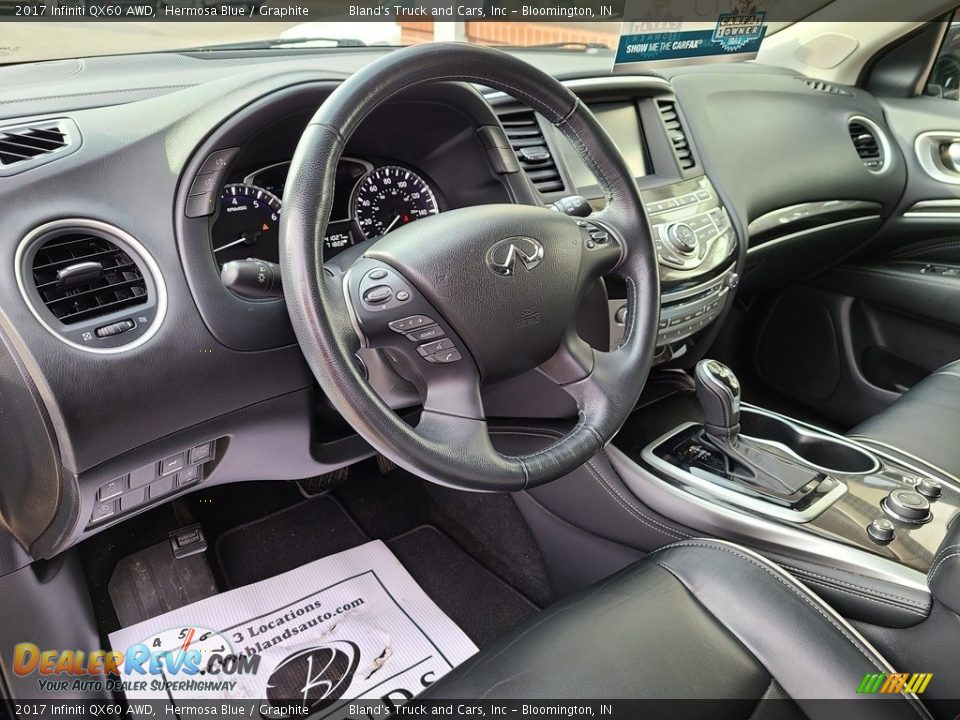 Dashboard of 2017 Infiniti QX60 AWD Photo #9