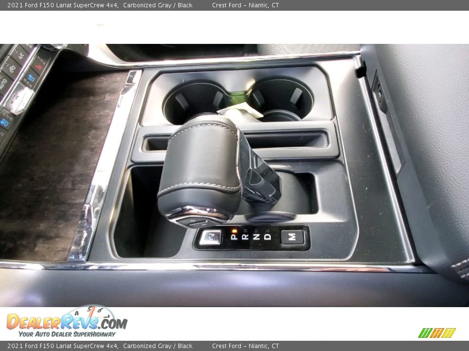 2021 Ford F150 Lariat SuperCrew 4x4 Carbonized Gray / Black Photo #17