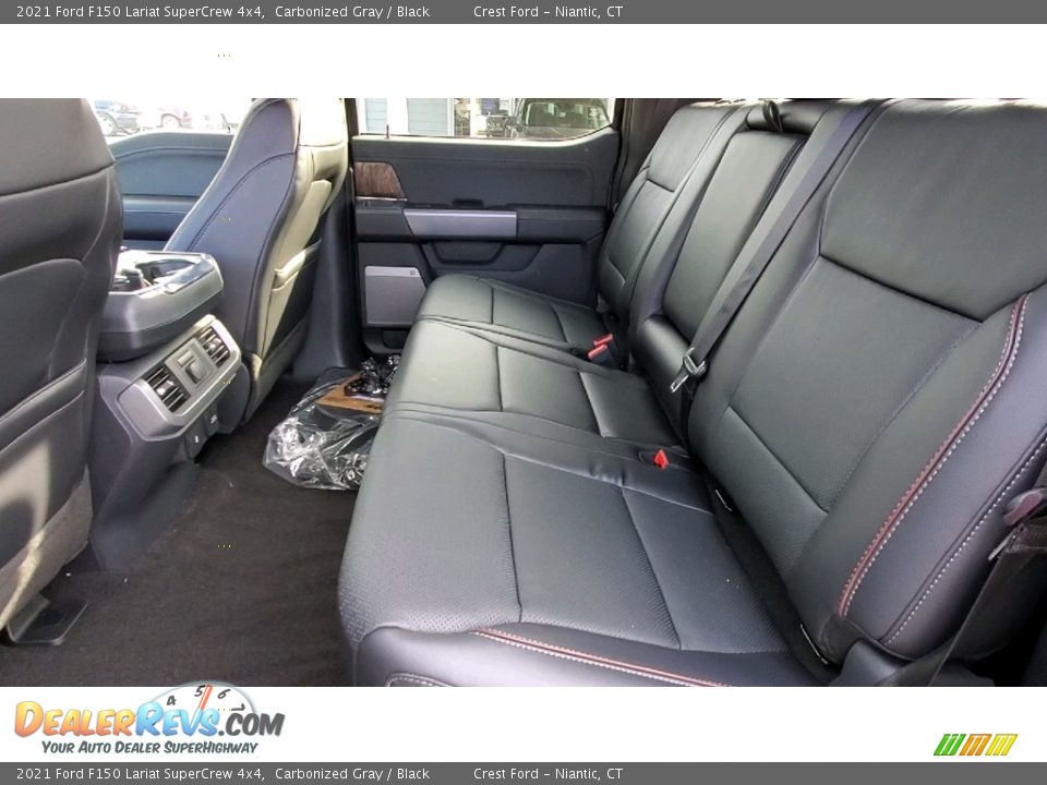 2021 Ford F150 Lariat SuperCrew 4x4 Carbonized Gray / Black Photo #18