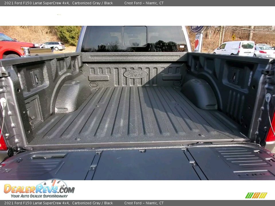 2021 Ford F150 Lariat SuperCrew 4x4 Carbonized Gray / Black Photo #21