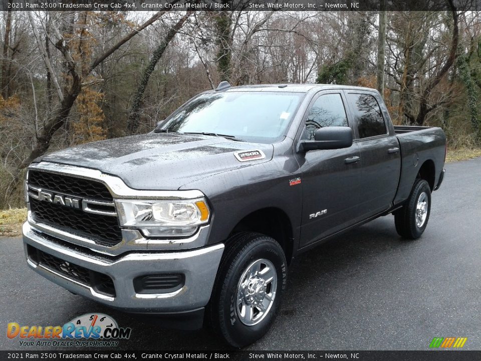 2021 Ram 2500 Tradesman Crew Cab 4x4 Granite Crystal Metallic / Black Photo #2