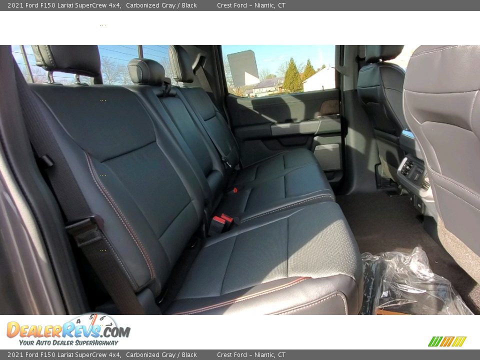 2021 Ford F150 Lariat SuperCrew 4x4 Carbonized Gray / Black Photo #23