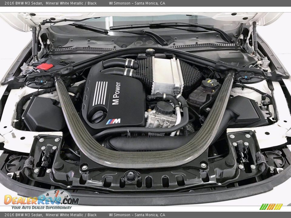 2016 BMW M3 Sedan 3.0 Liter M DI TwinPower Turbocharged DOHC 24-Valve VVT Inline 6 Cylinder Engine Photo #9