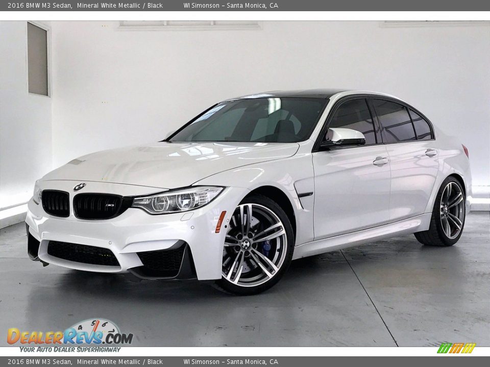 Front 3/4 View of 2016 BMW M3 Sedan Photo #12