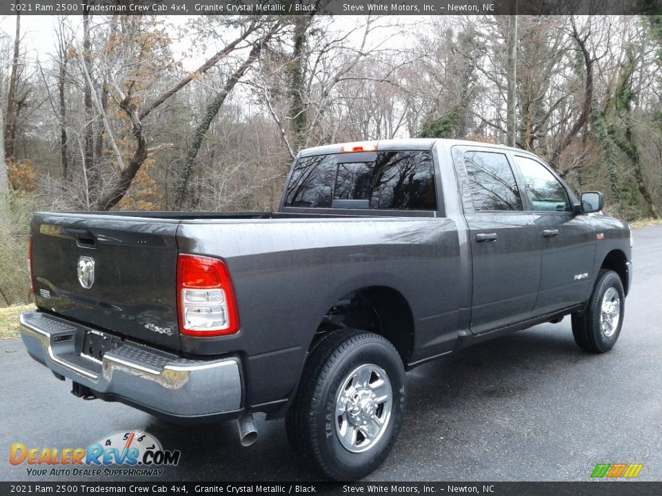 2021 Ram 2500 Tradesman Crew Cab 4x4 Granite Crystal Metallic / Black Photo #6