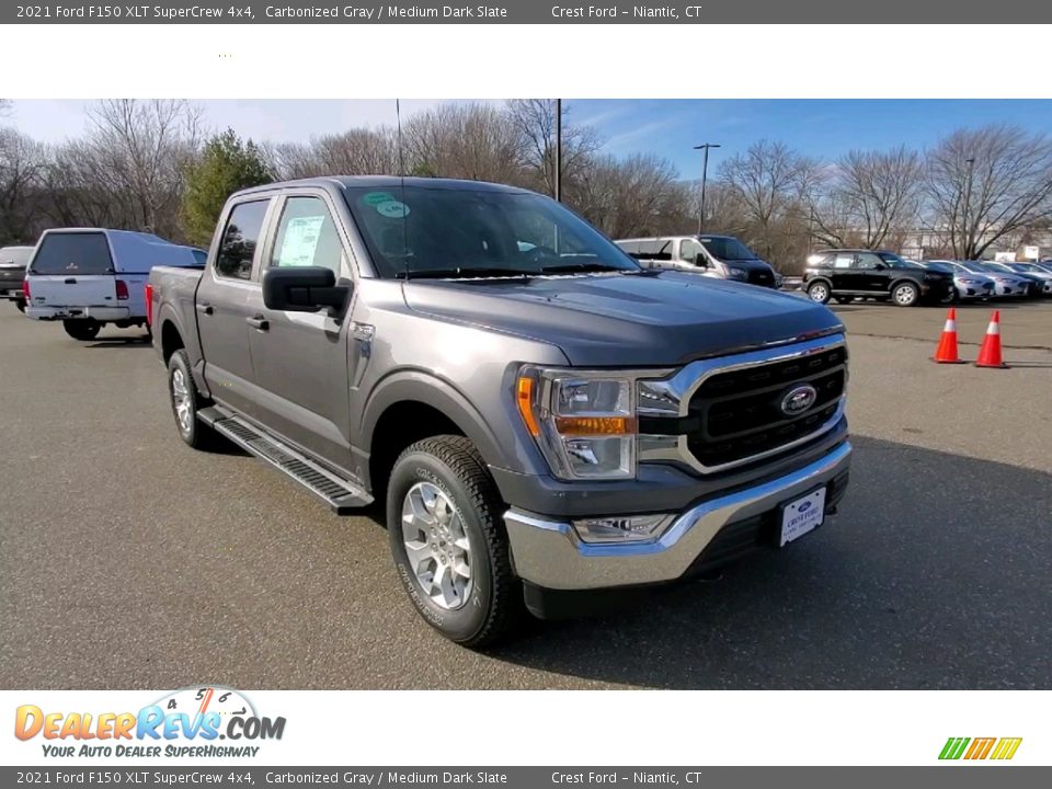 2021 Ford F150 XLT SuperCrew 4x4 Carbonized Gray / Medium Dark Slate Photo #1