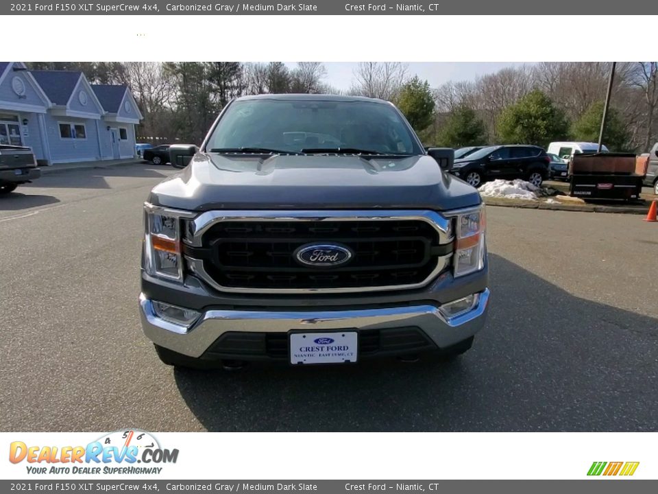2021 Ford F150 XLT SuperCrew 4x4 Carbonized Gray / Medium Dark Slate Photo #2