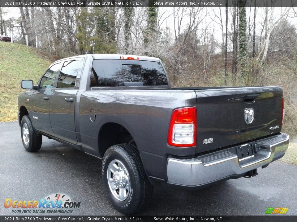 2021 Ram 2500 Tradesman Crew Cab 4x4 Granite Crystal Metallic / Black Photo #9