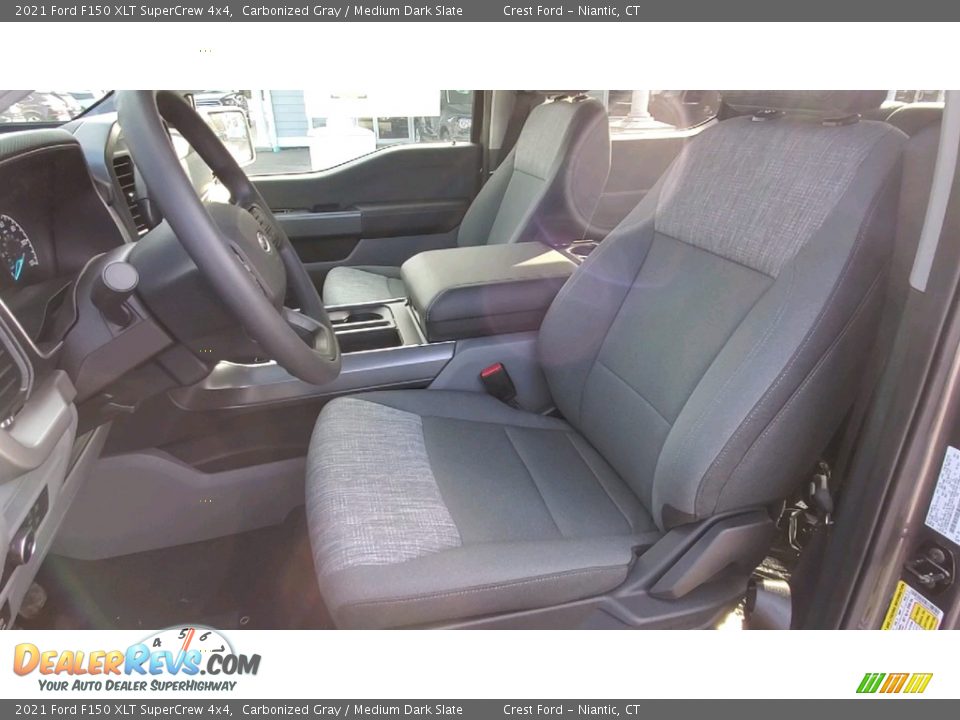 2021 Ford F150 XLT SuperCrew 4x4 Carbonized Gray / Medium Dark Slate Photo #11