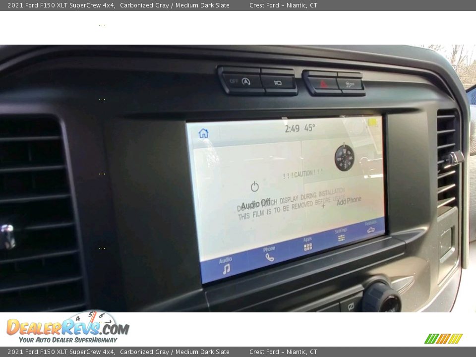 2021 Ford F150 XLT SuperCrew 4x4 Carbonized Gray / Medium Dark Slate Photo #14