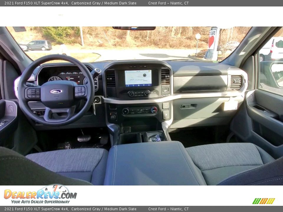 2021 Ford F150 XLT SuperCrew 4x4 Carbonized Gray / Medium Dark Slate Photo #18