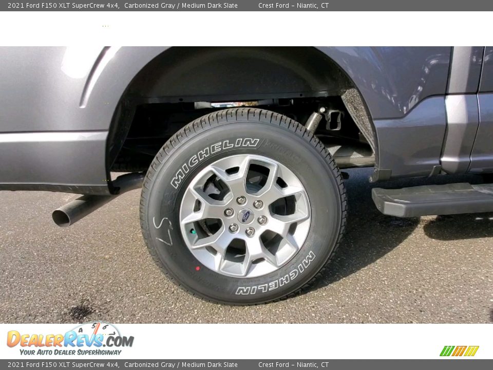 2021 Ford F150 XLT SuperCrew 4x4 Carbonized Gray / Medium Dark Slate Photo #21