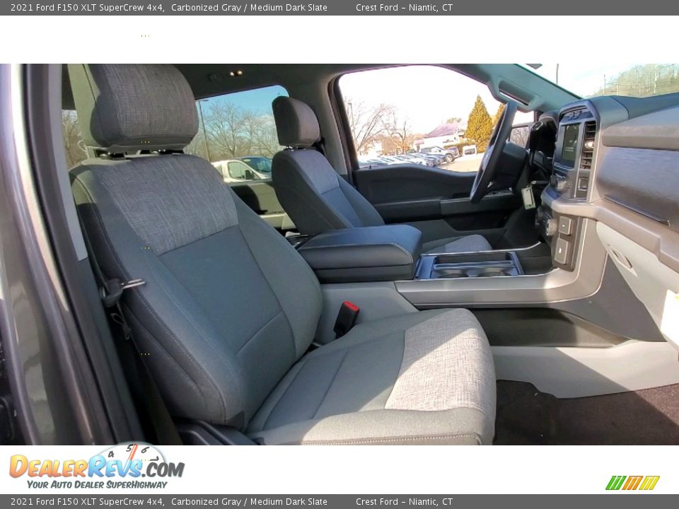 2021 Ford F150 XLT SuperCrew 4x4 Carbonized Gray / Medium Dark Slate Photo #23